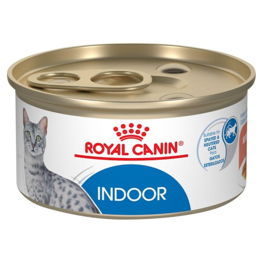 Royal Canin Indoor Adult Morsels in Gravy Cat Can
