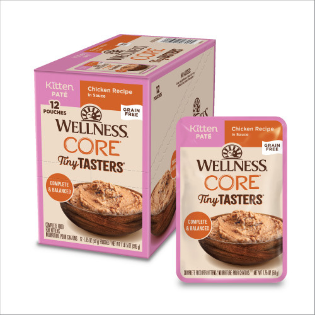 Wellness Core Tiny Tasters Kitten Chicken Pâté Cat Pouch