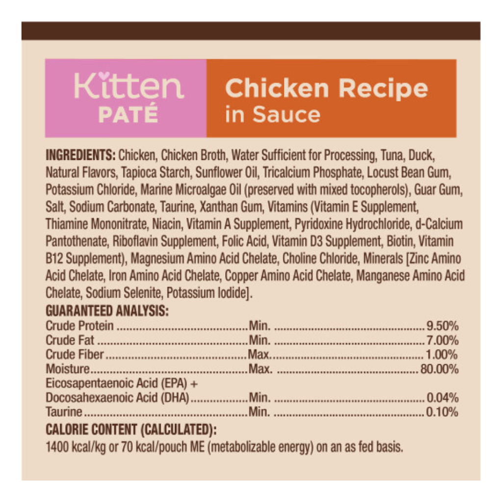 Wellness Core Tiny Tasters Kitten Chicken Pâté Cat Pouch