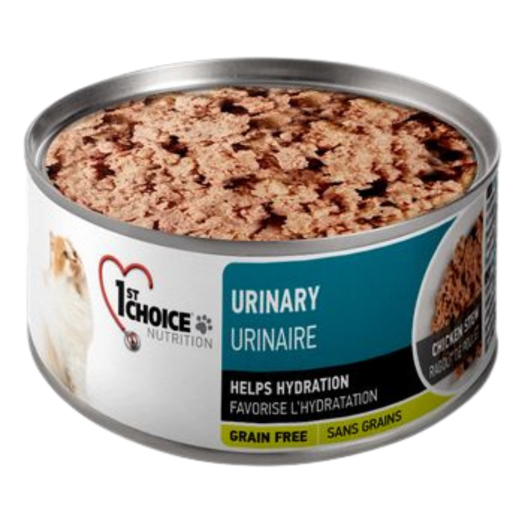 1st Choice Adult Urinary Health Chicken Canned Stew Cat Can