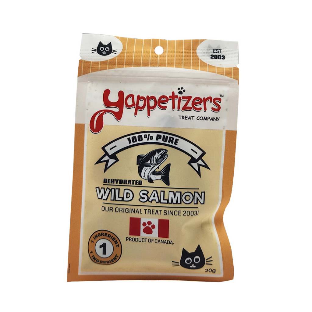 Yappetizers Dehydrated Salmon Cat Treats