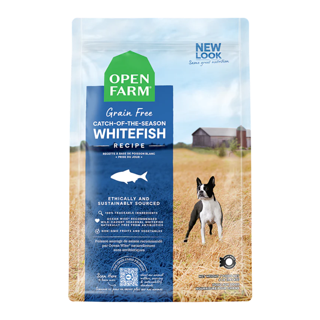 Open Farm Grain Free Catch-of-the-Season Whitefish Recipe Dog Food