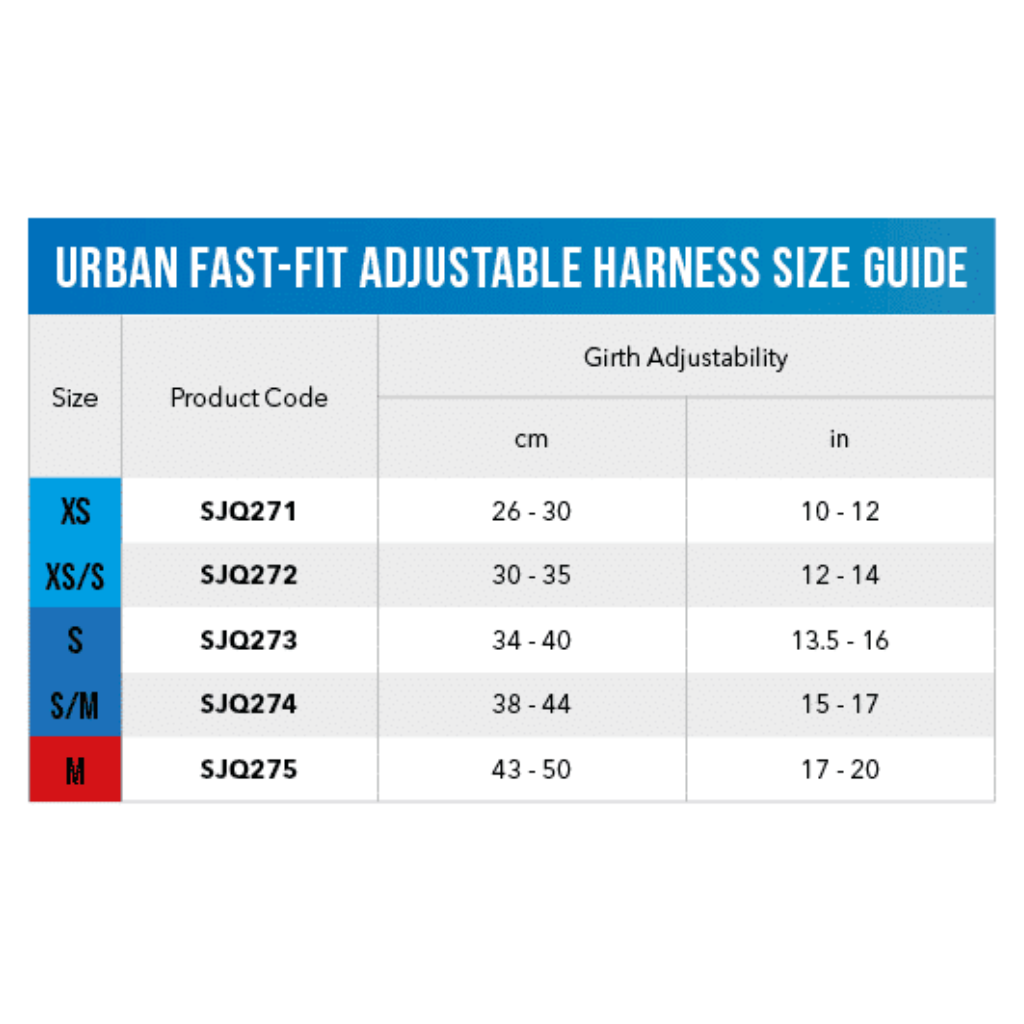 Rogz Urban Fast Fit Harness Adjustable Dog Harness - Grey
