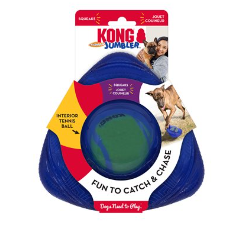 Kong Jumbler Flinger Dog Toy