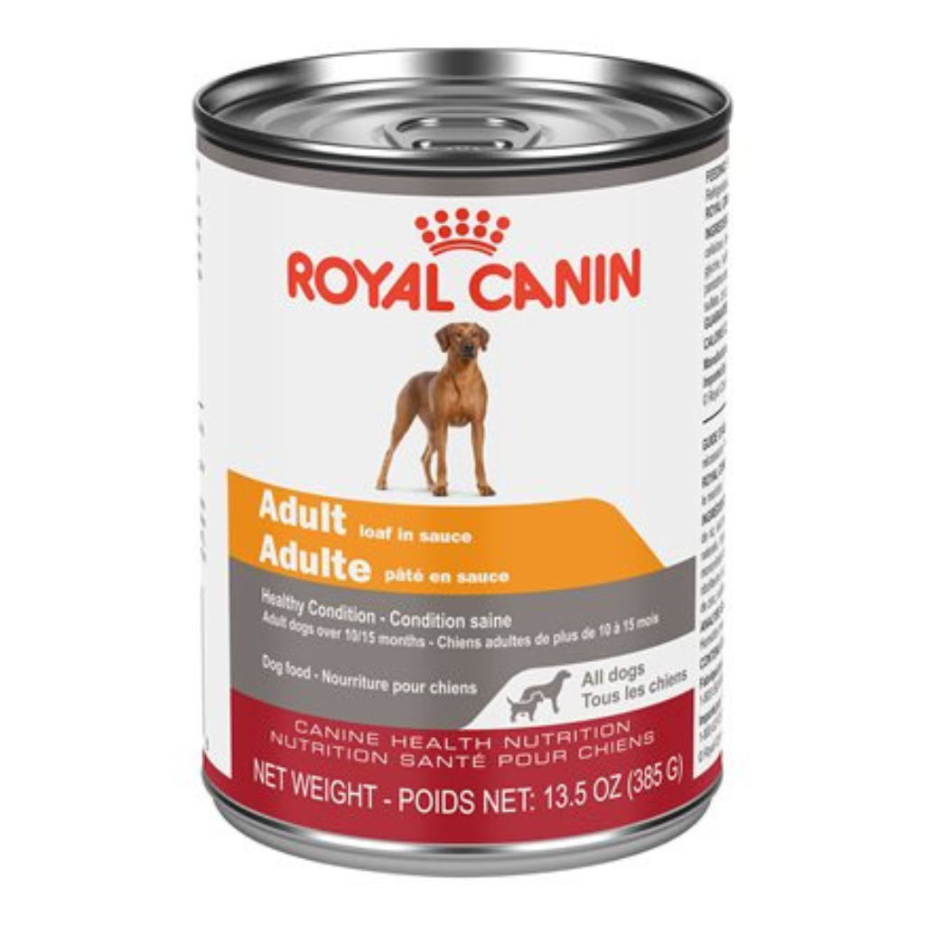 Royal Canin Canine Health Nutrition Adult Loaf in Sauce Dog Can