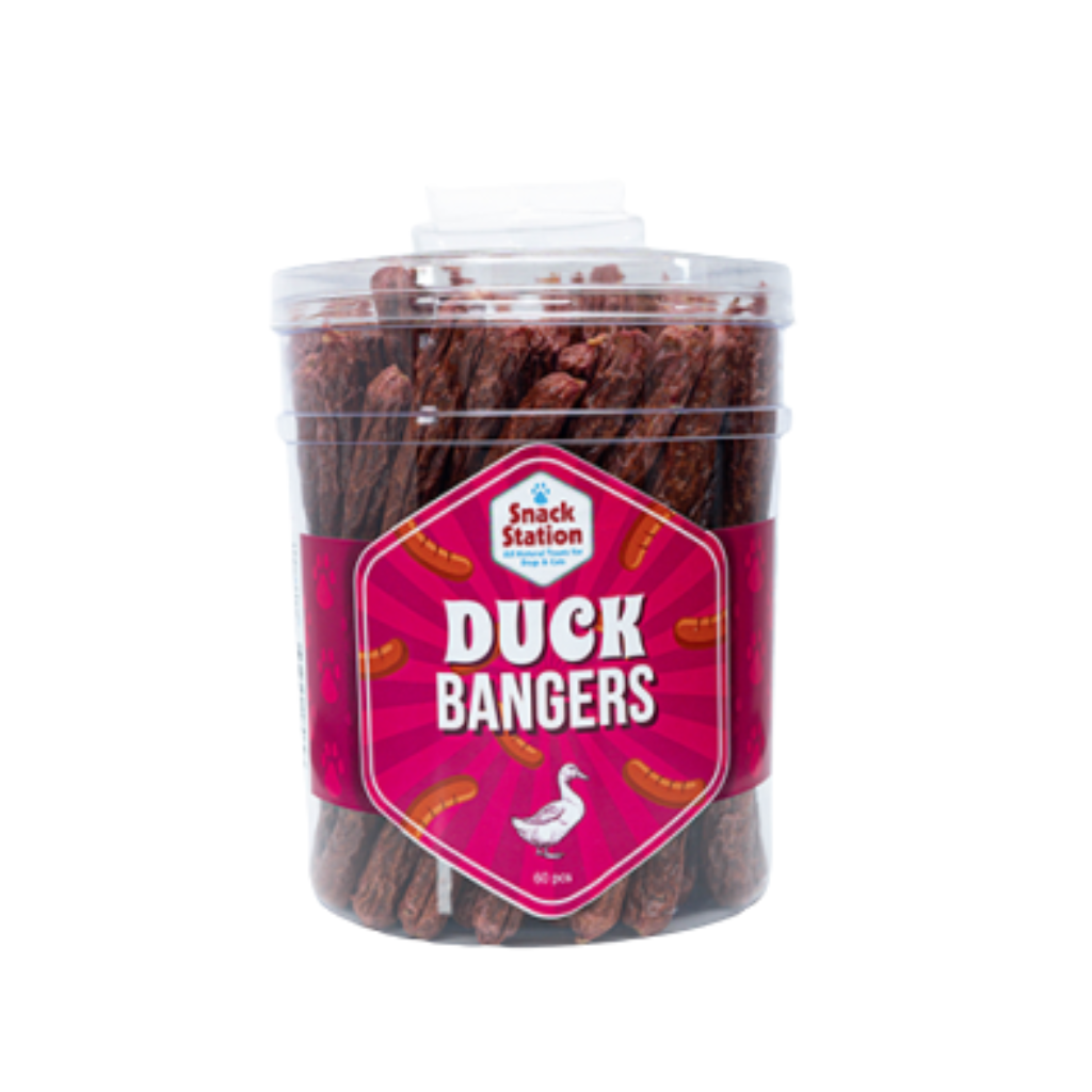 This & That Snack Station Duck Bangers Dog Treat