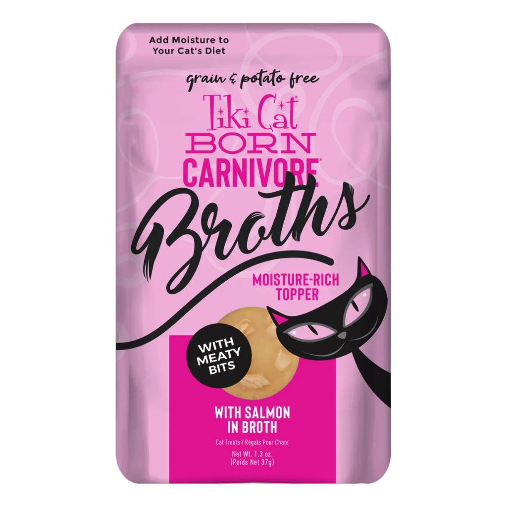 Tiki Cat Broths - Salmon in Broth Cat Pouch