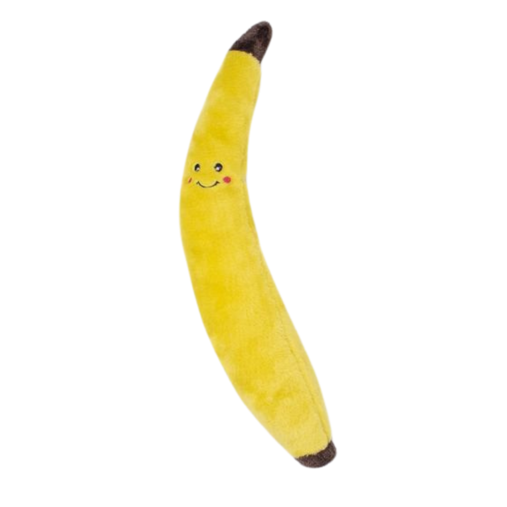 Zippy Paws Jigglerz - Banana Dog Toy