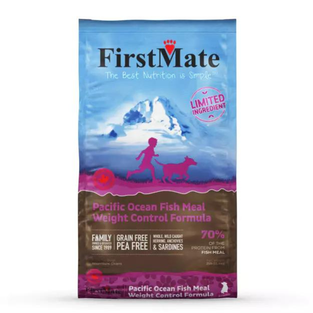FirstMate Limited Ingredient Grain Free Ocean Fish Senior & Weight Control Dog Food