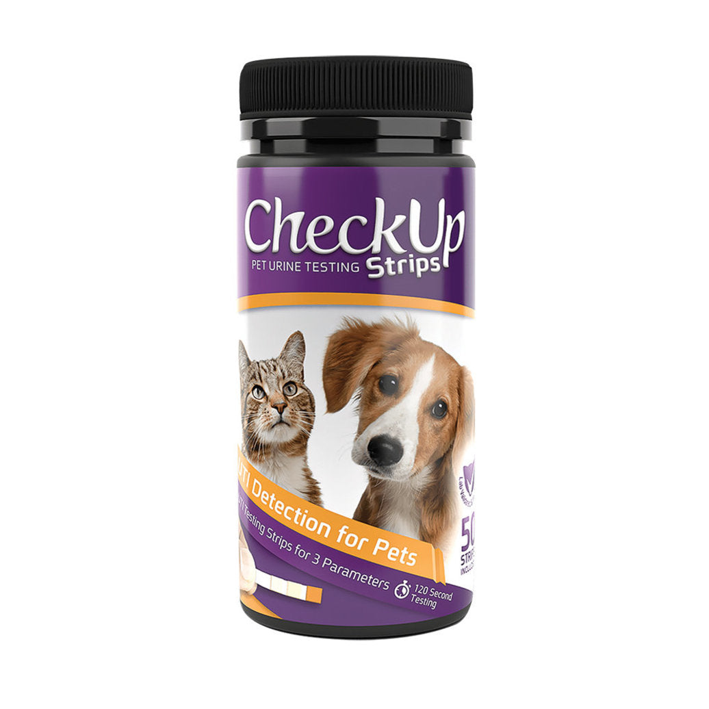 CheckUP UTI Detection Strips for Dogs & Cats (50 Strips)