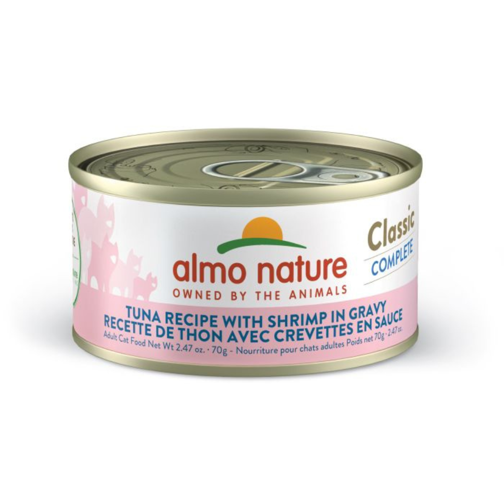 Almo Nature Classic Complete - Tuna Recipe With Shrimp In Gravy