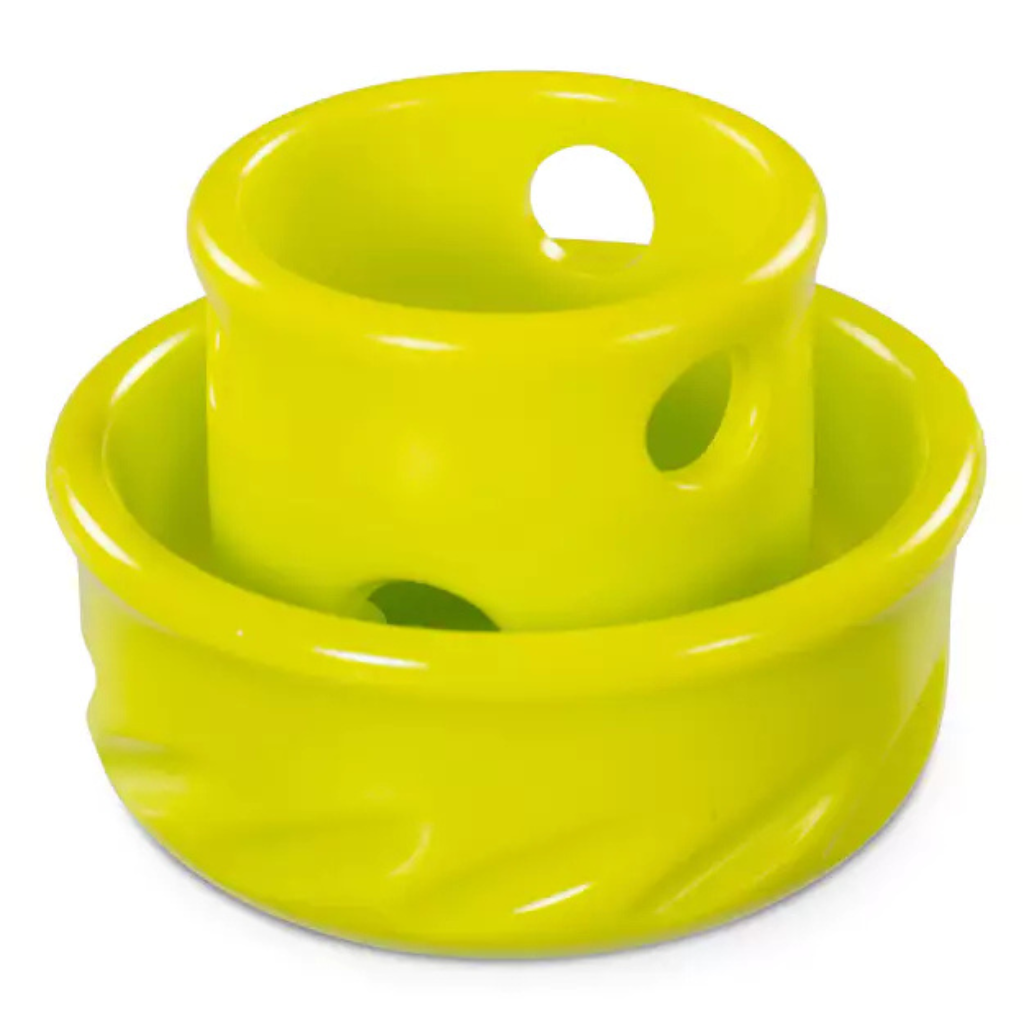Totally Pooched Puzzle 'n Play Mushroom Small Green Dog Toy