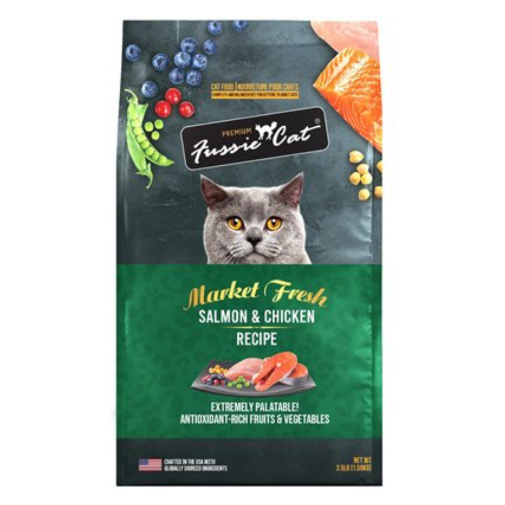 Fussie Cat Potato & Grain Free Salmon & Chicken Formula Cat Food