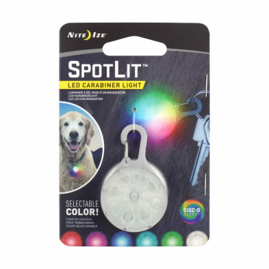 Nite Ize SpotLit Collar Lights Glow in the Dark