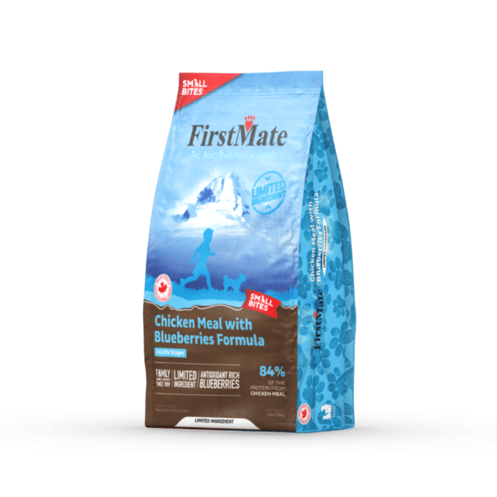 FirstMate Limited Ingredient Grain Free Chicken Meal with Blueberries Formula SMALL BITES Dog Food