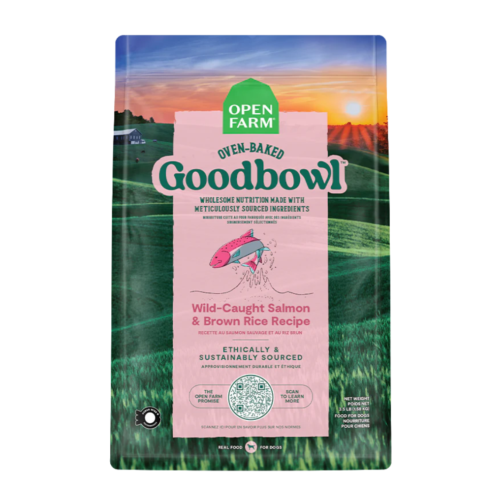 Open Farm GoodBowl Wild-Caught Salmon & Brown Rice Recipe for Dogs