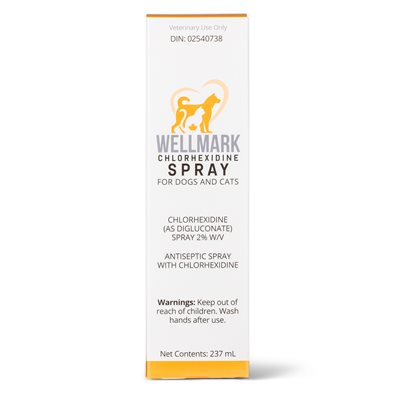 Wellmark Chlorhexidine Spray for Dogs and Cats