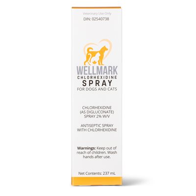 Wellmark Chlorhexidine Spray for Dogs and Cats