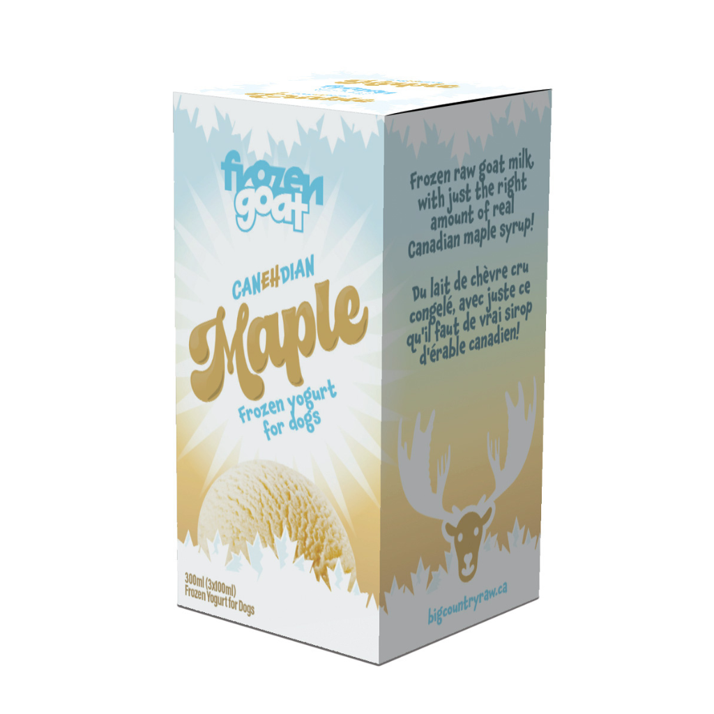 Big Country Raw Frozen Goat Treat - Maple