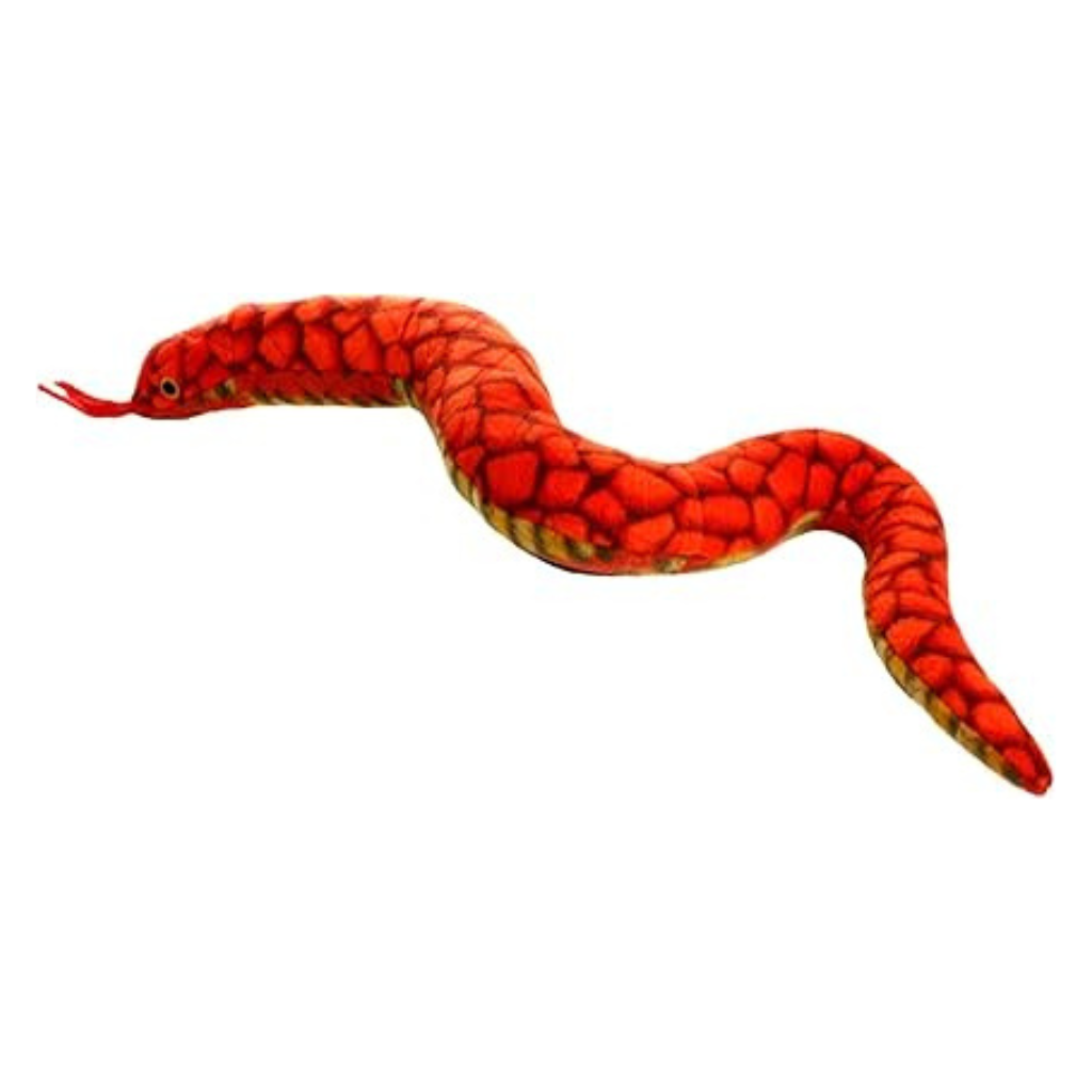 Tuffy's Desert Dog Toy - Snake Red
