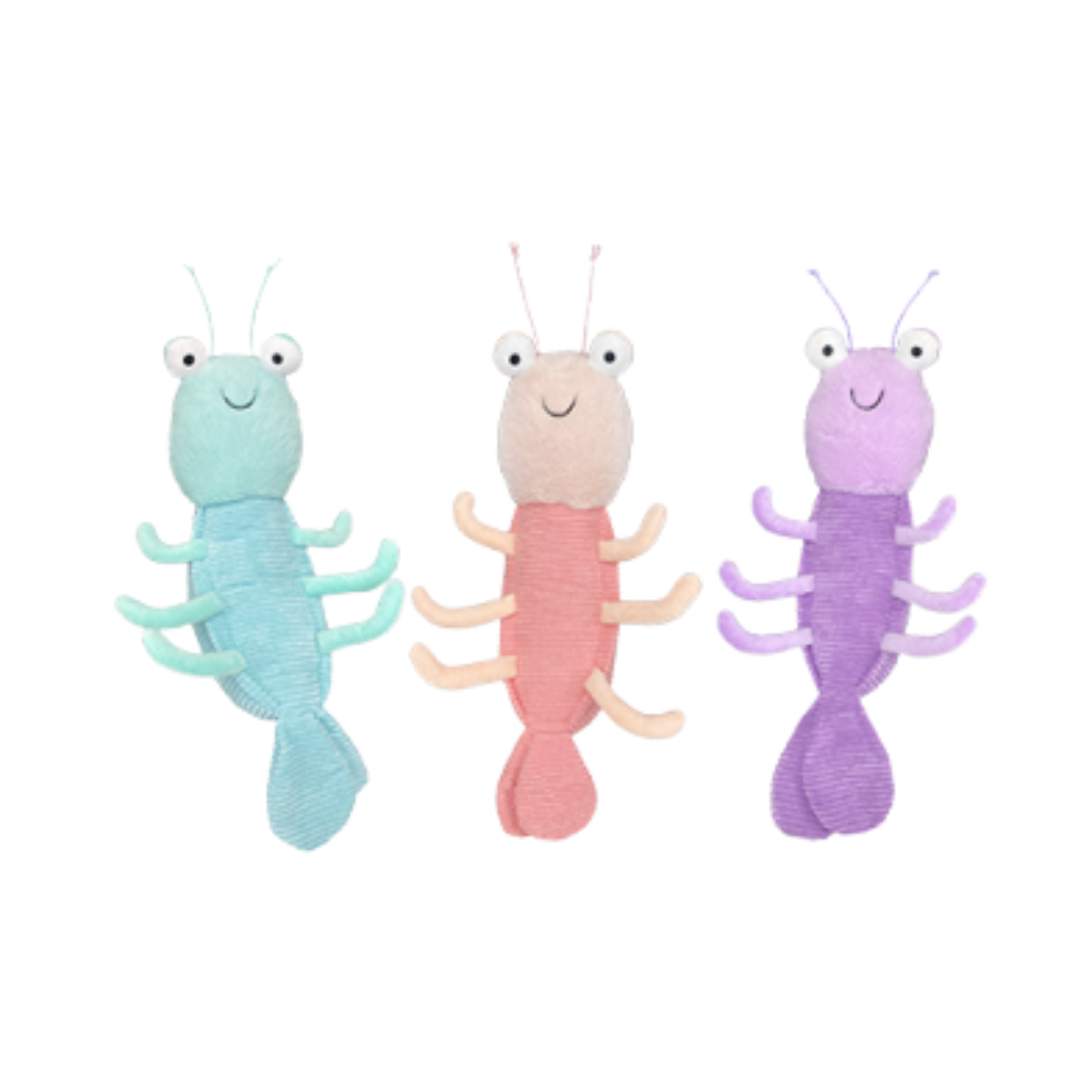 Multipet Margaritaville Jumbo Shrimp Assorted 20" Dog Toy