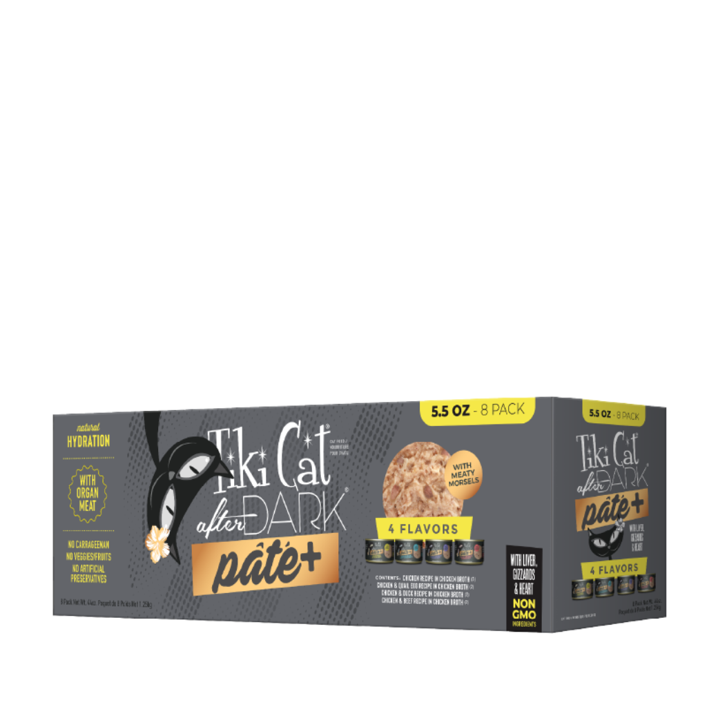 Tiki Cat After Dark Pate - Variety Pack