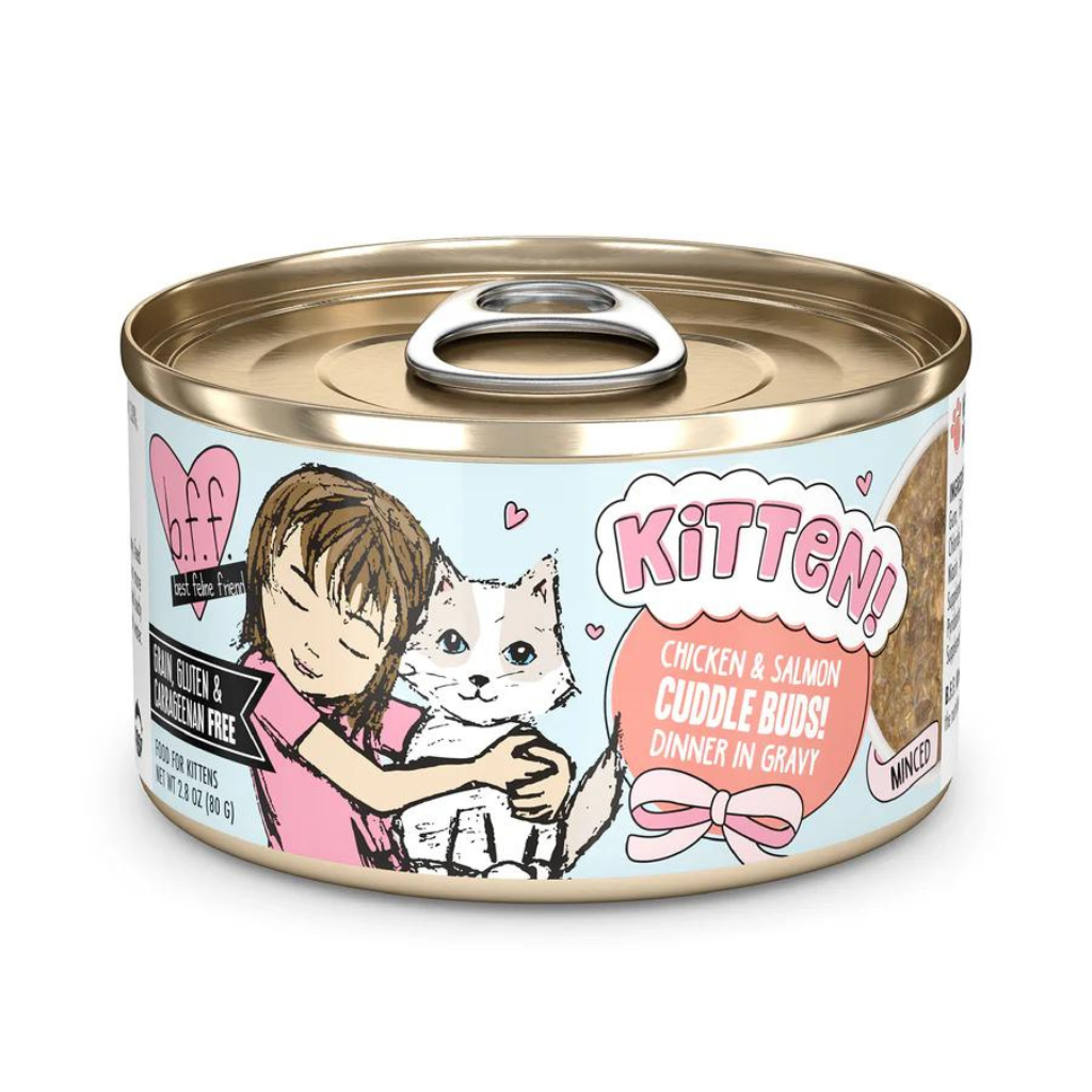 Weruva BFF Kitten - Chicken & Salmon Cuddle Buds!
