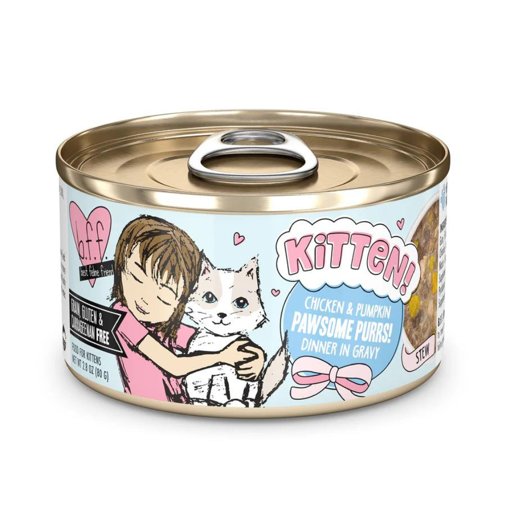 Weruva BFF Kitten - Chicken & Pumpkin Pawsome Purrs! Cat Can