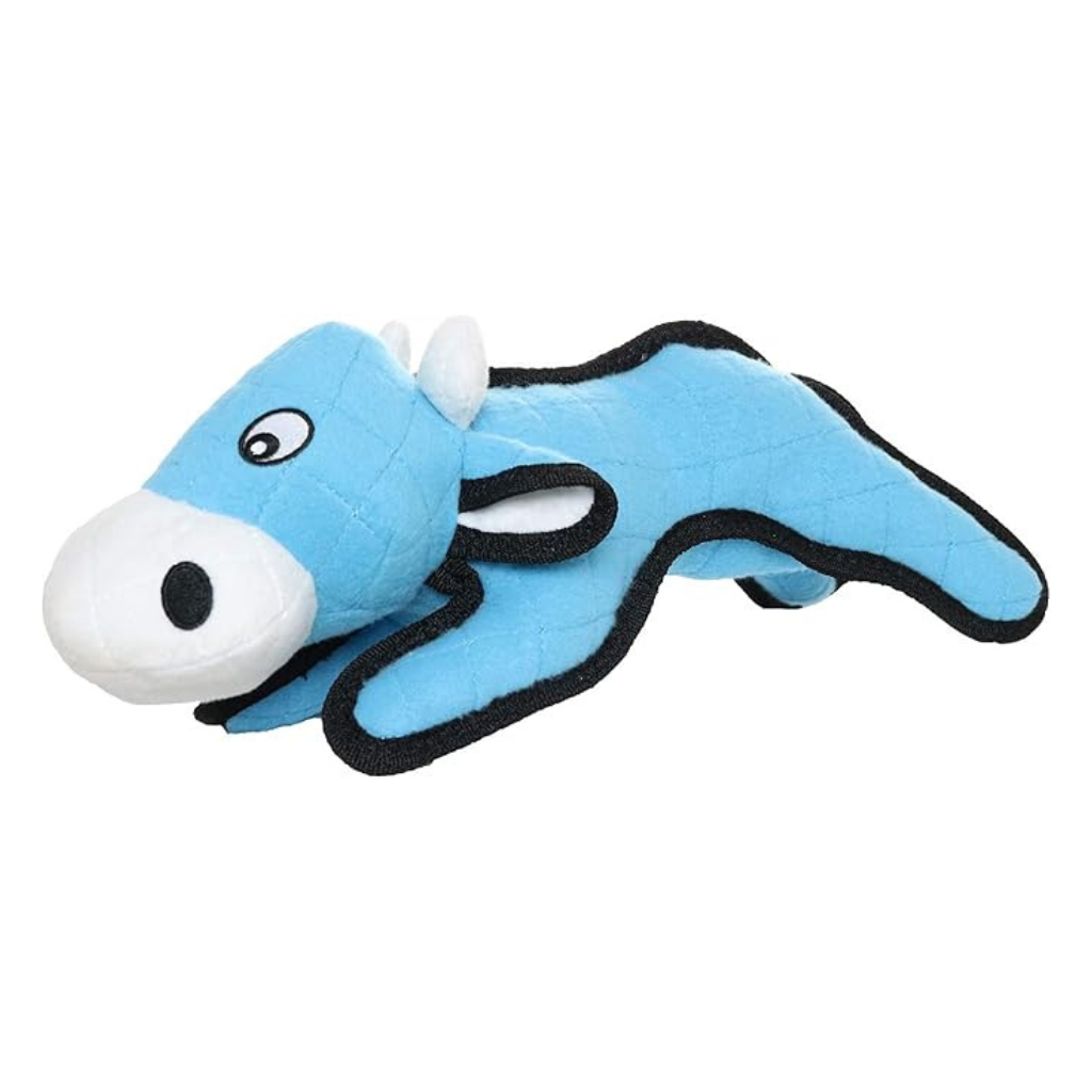 Tuffy's Barnyard Dog Toy - Cow Junior