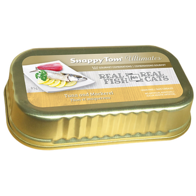 Snappy Tom Ultimates Tuna with Mackerel Cat Can