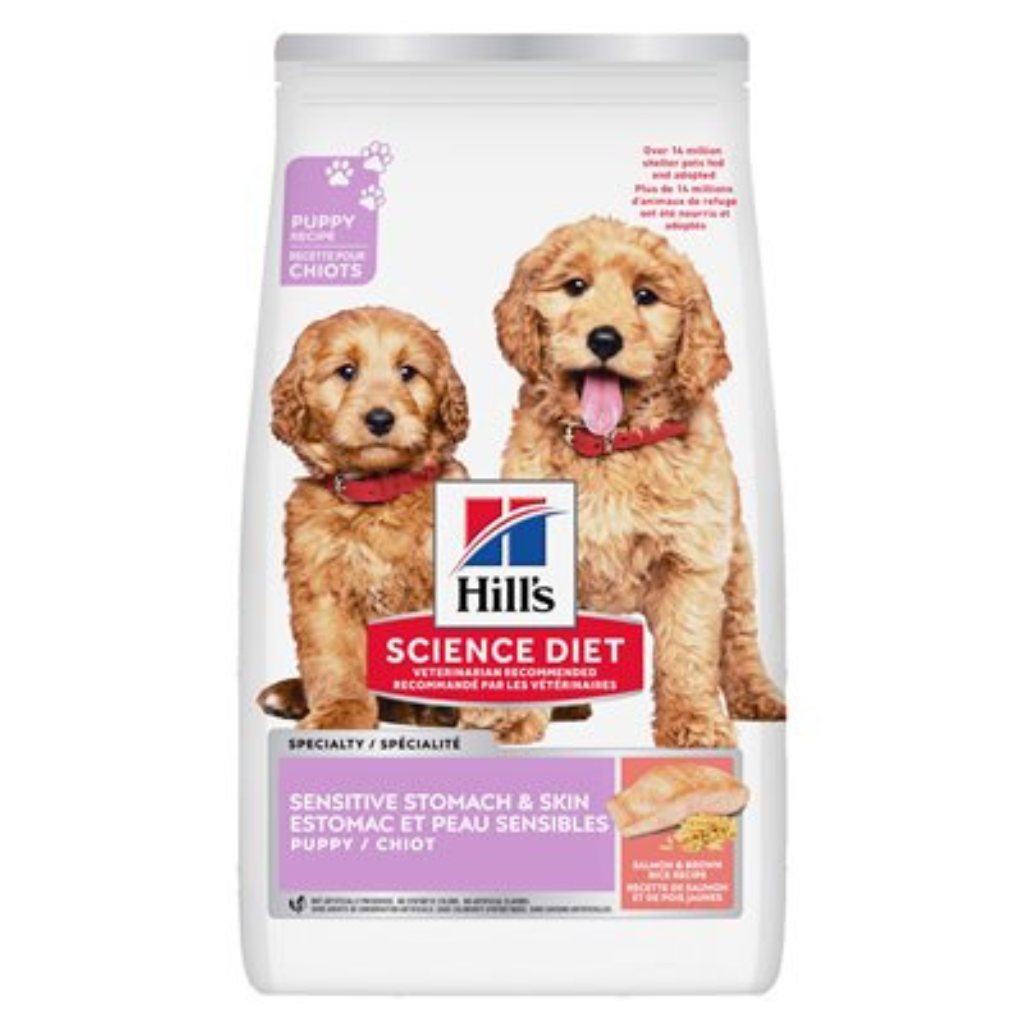 Hill's Science Diet Puppy Sensitive Stomach & Skin Salmon & Brown Rice