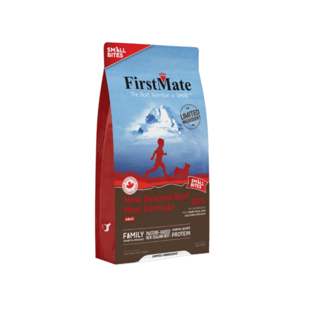 FirstMate Limited Ingredient Grain Free New Zealand Beef SMALL BITES Dog Food