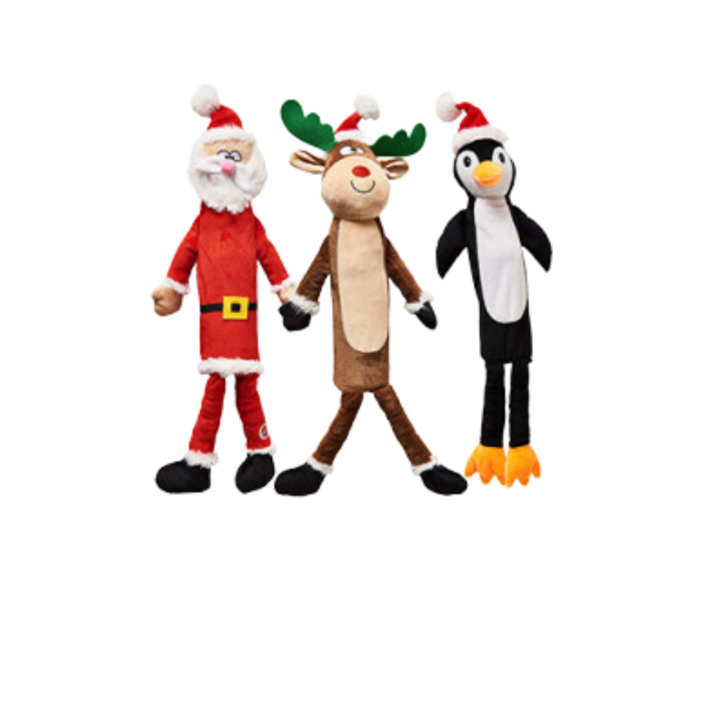 SPOT Holiday Bottle Toys Assorted 22" Dog Toy