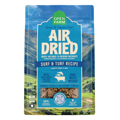 Open Farm Air Dried Surf & Turf Recipe for Dogs