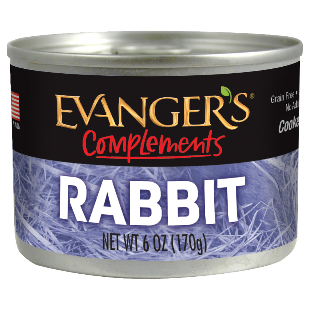Evanger's Complements Grain Free Rabbit for Dogs & Cats Can
