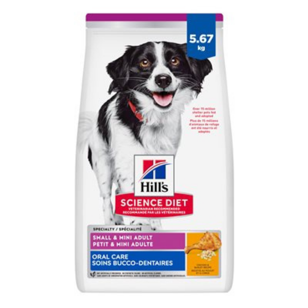 Hill's Science Diet Adult Oral Care Small & Mini Chicken Recipe Dog Food