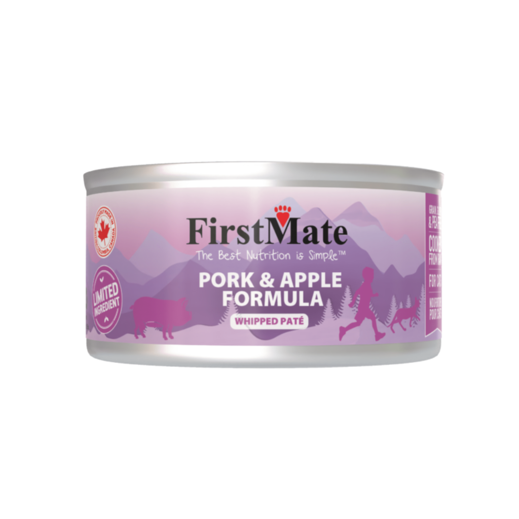 FirstMate Limited Ingredient Pork & Apple Formula Cat Can