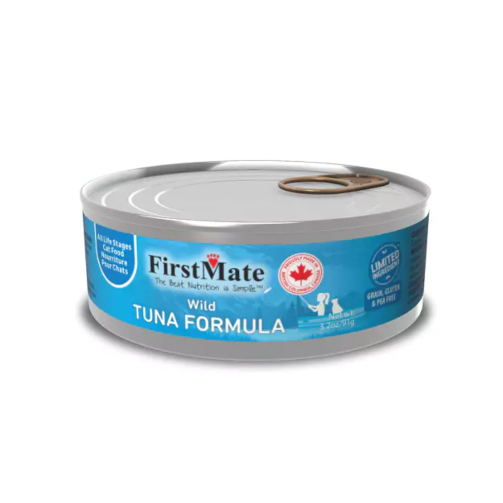 FirstMate Grain Free LID Wild Tuna Cat Can