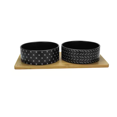 Be One Breed Bamboo Bowl - Black - Large