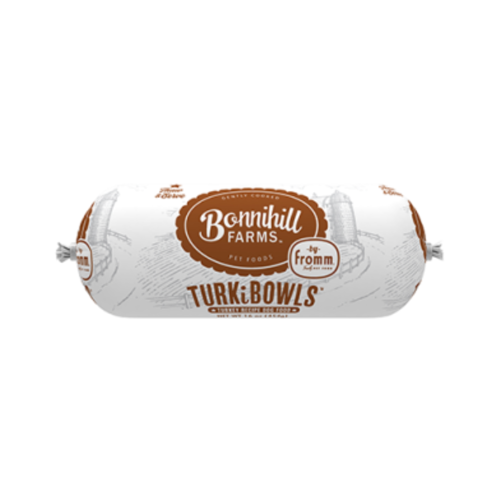 Fromm Bonnihill FARMS TURKiBOWLS Turkey Recipe Frozen Dog Food