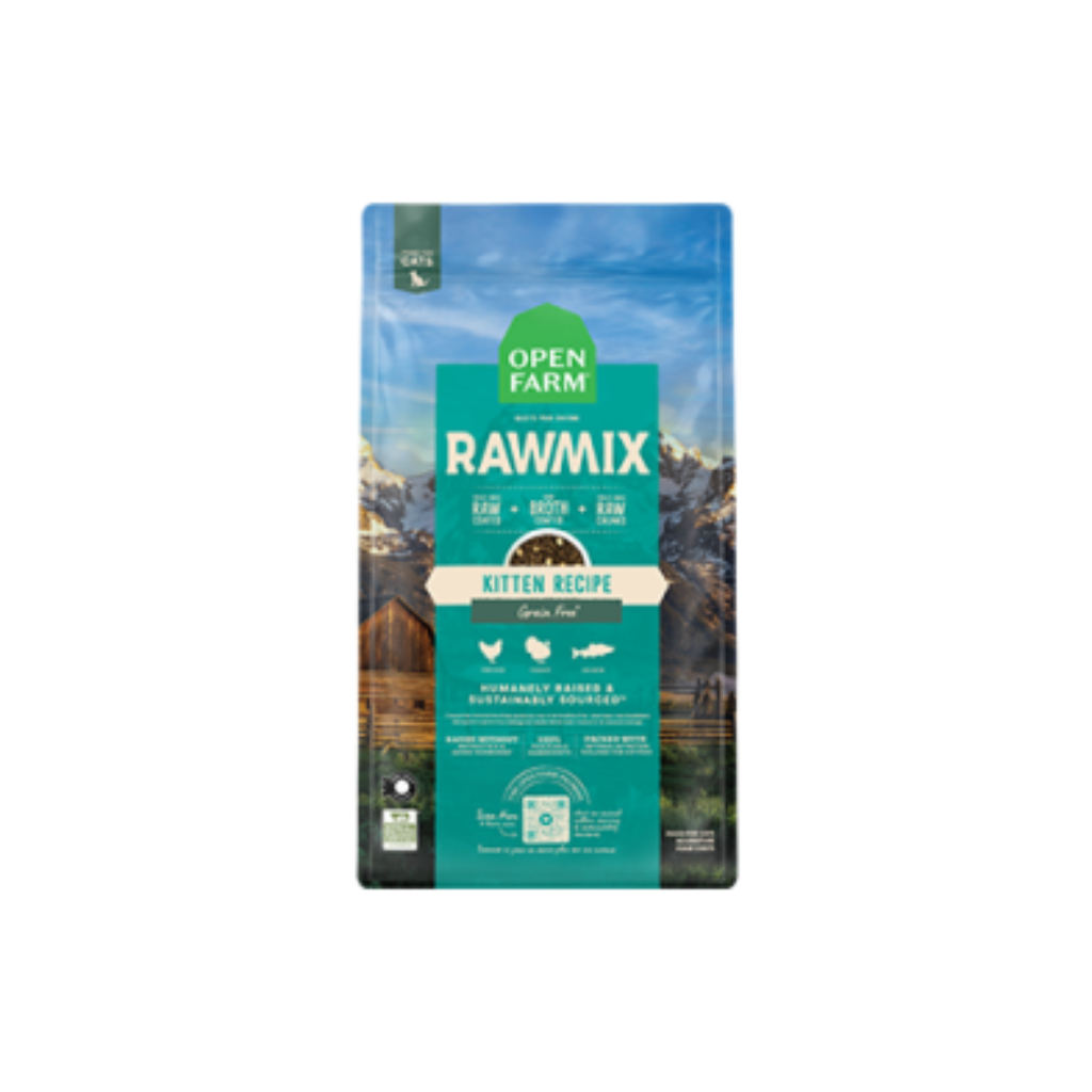 Open Farm RawMix Grain Free Kitten Recipe Dry Cat Food
