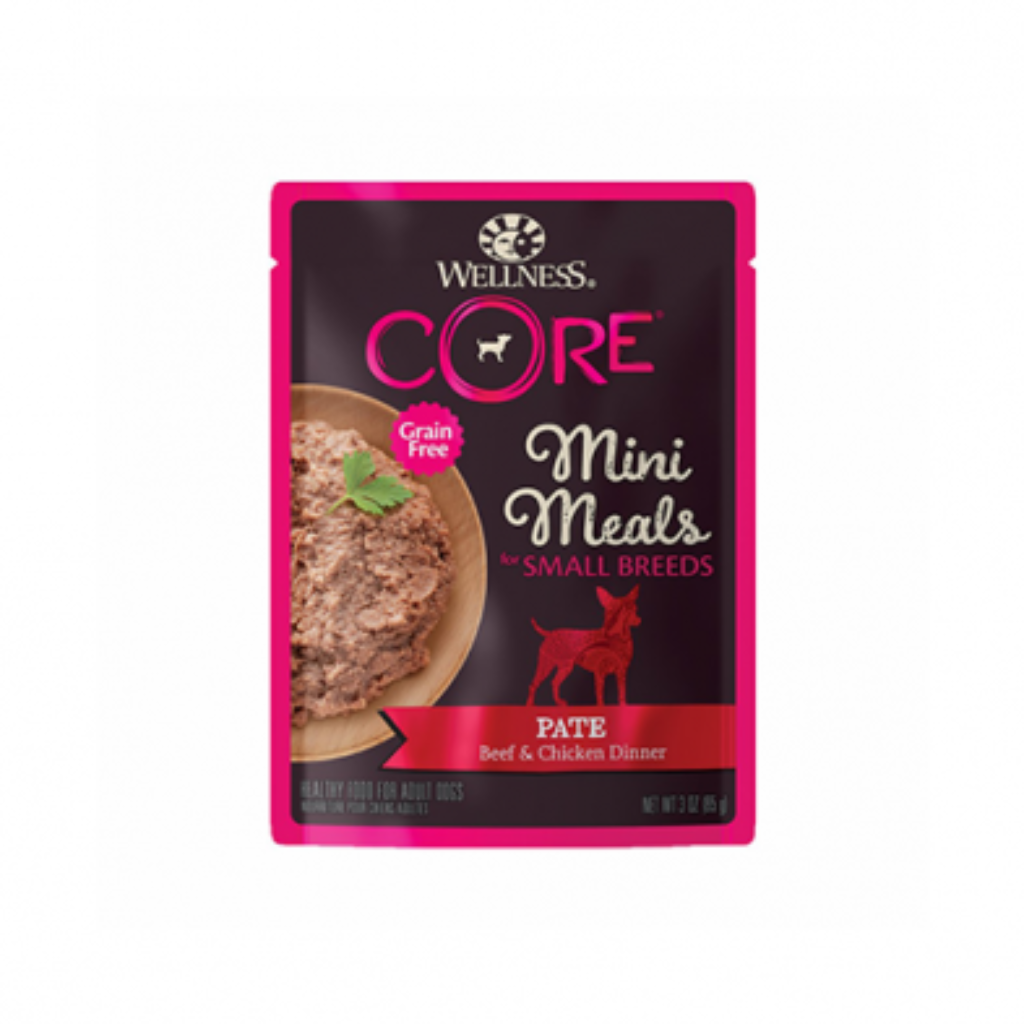Wellness CORE Small Breed Mini Meals Pâté Beef & Chicken Dinner Wet Dog Food