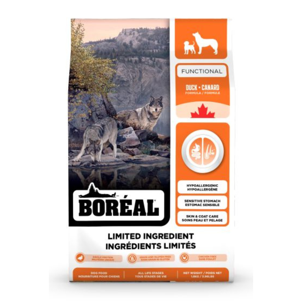 Boreal Functional Limited Ingredients All Breeds Duck Dog Food