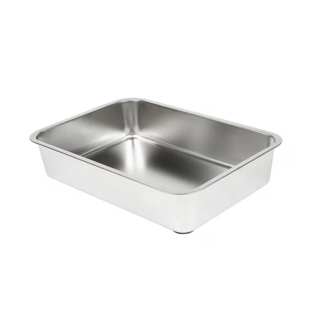 All for Paws Stainless Steel Litter Pan