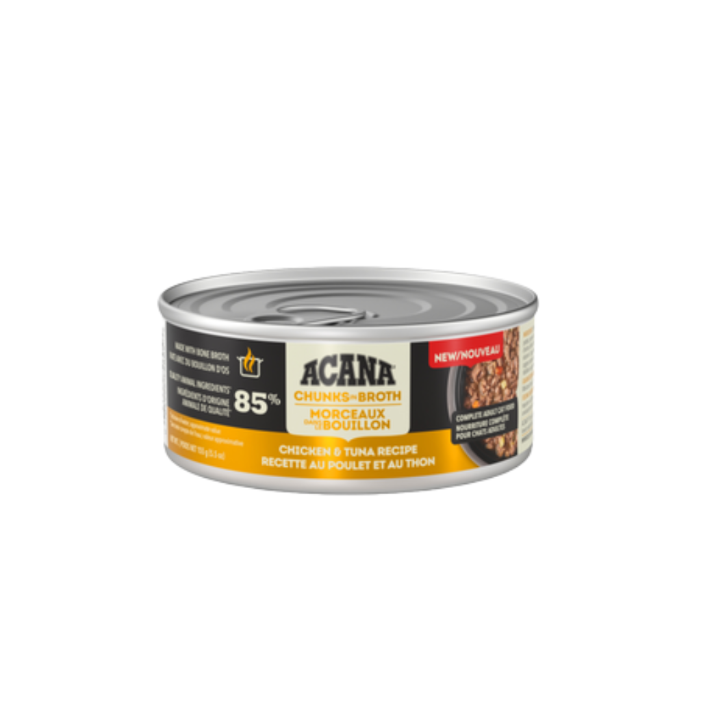 Acana Chunks in Broth Chicken & Tuna Recipe Cat Can