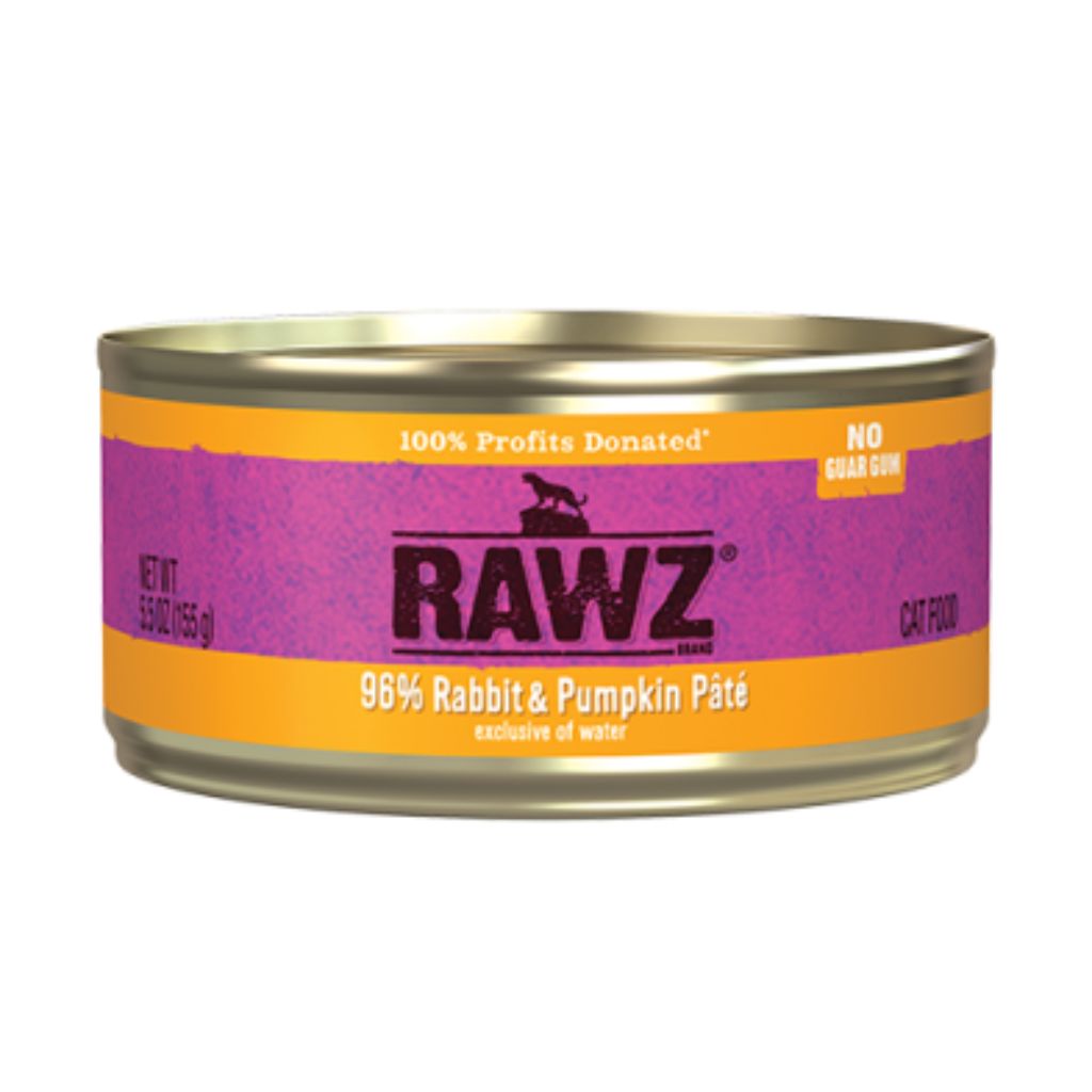 RAWZ 96% Rabbit & Pumpkin Pâté Wet Cat Food
