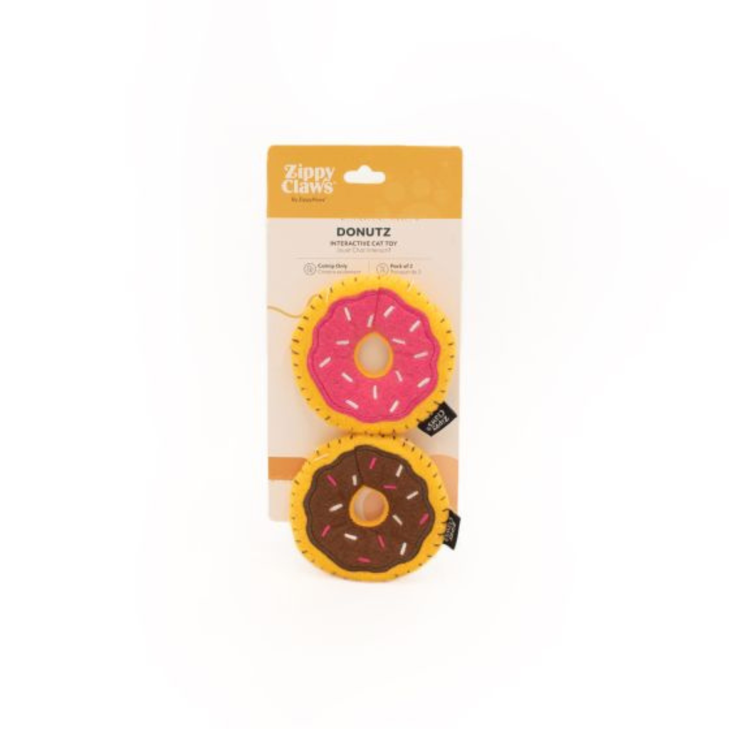 Zippy Paws Donutz 2 Pack Cat Toy