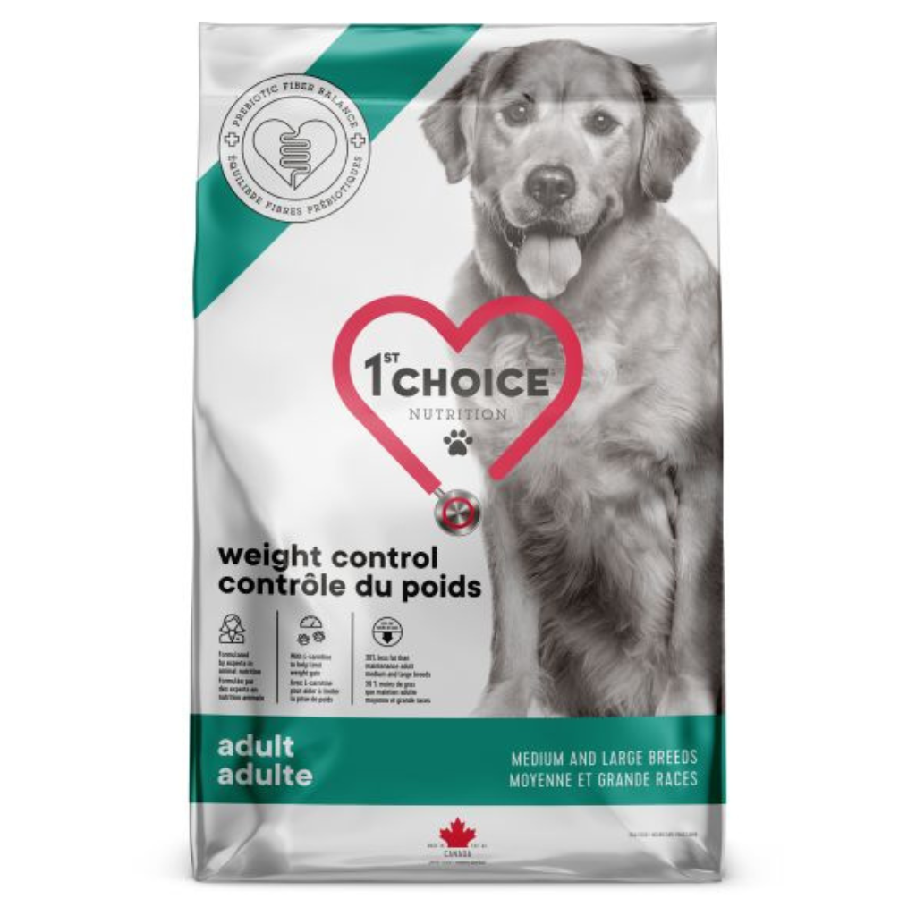 1st Choice Adult Medium Large Breed Weight Control Chicken Dog Food