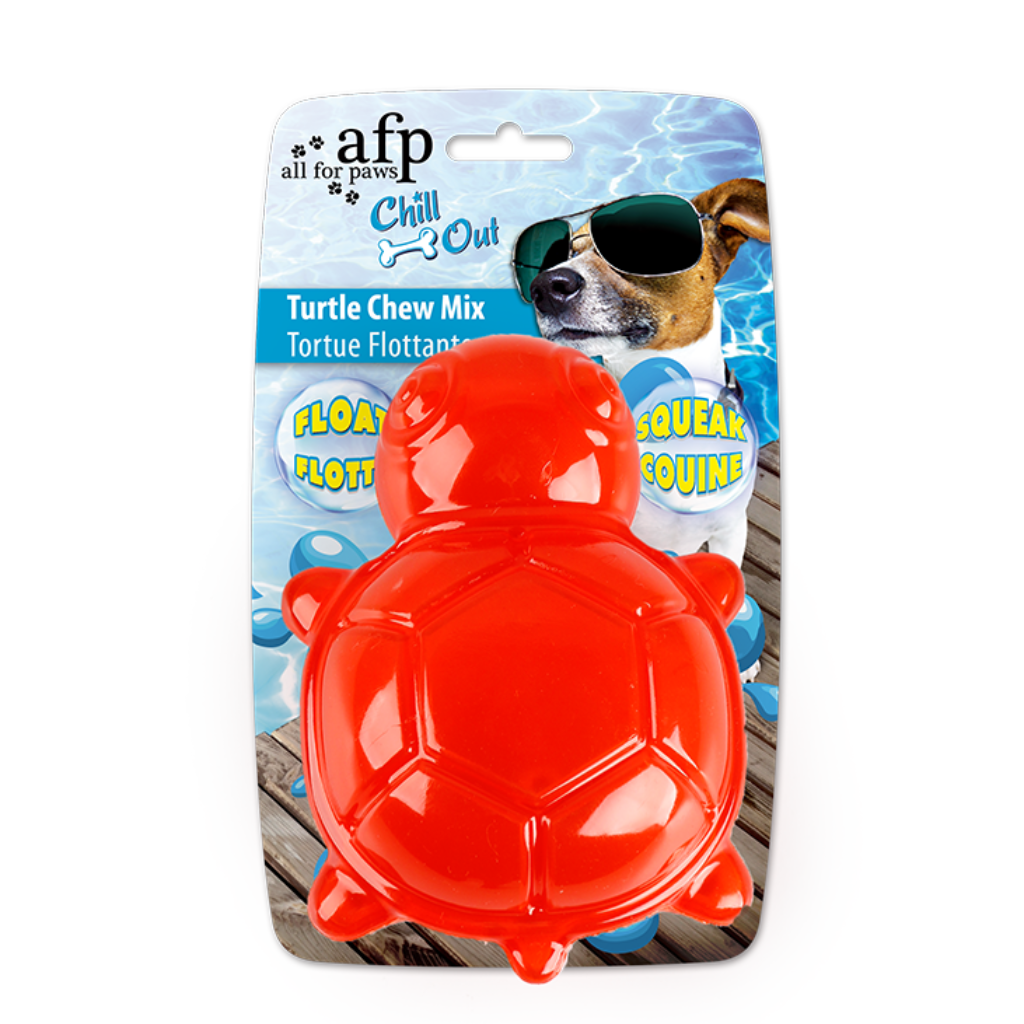 All For Paws Turtle Chew Mix Dog Toy