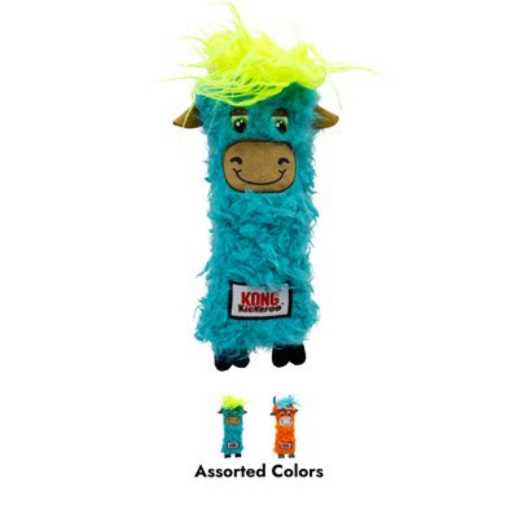 KONG Kickeroo Highland Cow Assorted Cat Toy